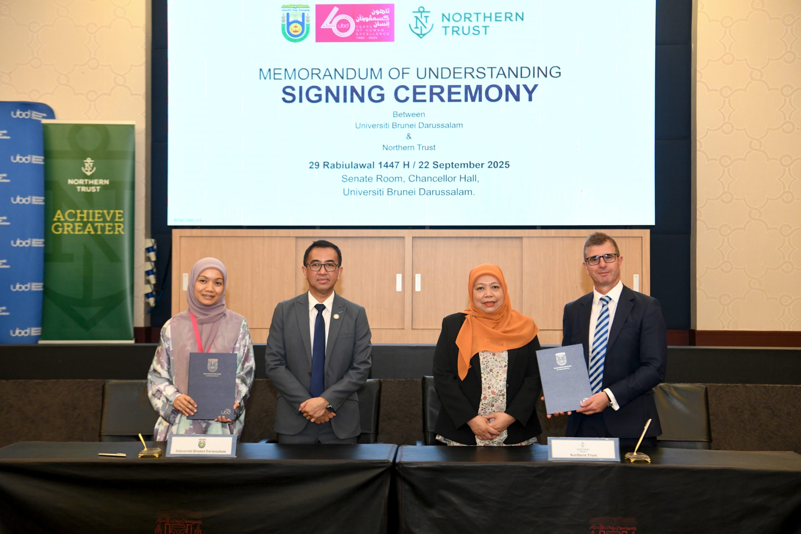 MOU northern trust Uni Brunei
