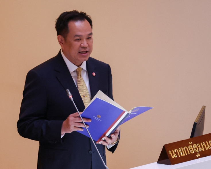 Thailand's PM spells out policy priorities